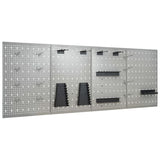 Vidaxl GaarJanel Wall -Manted 4 PCS 40x58 cm jeklo