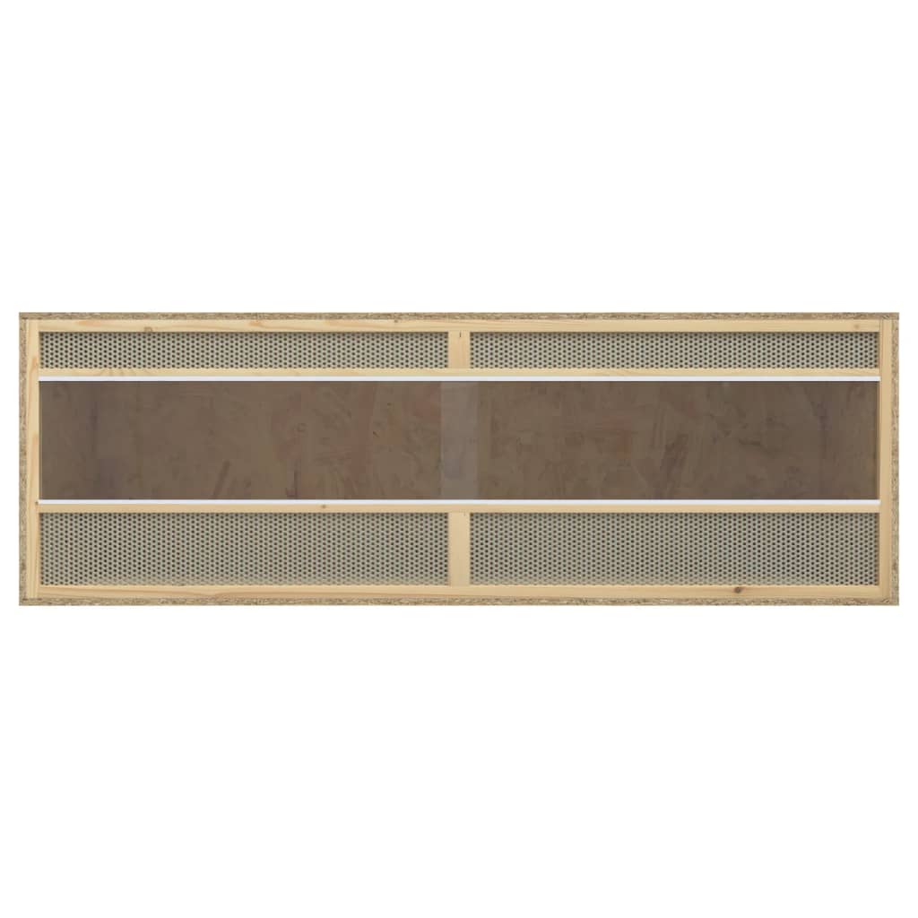 Vidaxl Terraver 144x46x48 cm veraarbecht Holz