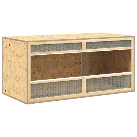 Vidaxl terrarium 100x47x47 cm bewerkt hout