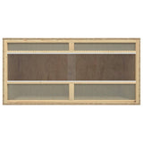 Vidaxl Terrario 100x47x47 cm de madera procesada