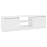 Vidaxl tv-meubel 120x30x35,5 cm bewerkt hout wit