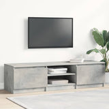 Vidaxl tv-meubel 140x40x35,5 cm bewerkt hout betongrijs