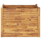 Vidaxl Planning Box elevado 110x60x84 cm de madera de acacia sólida