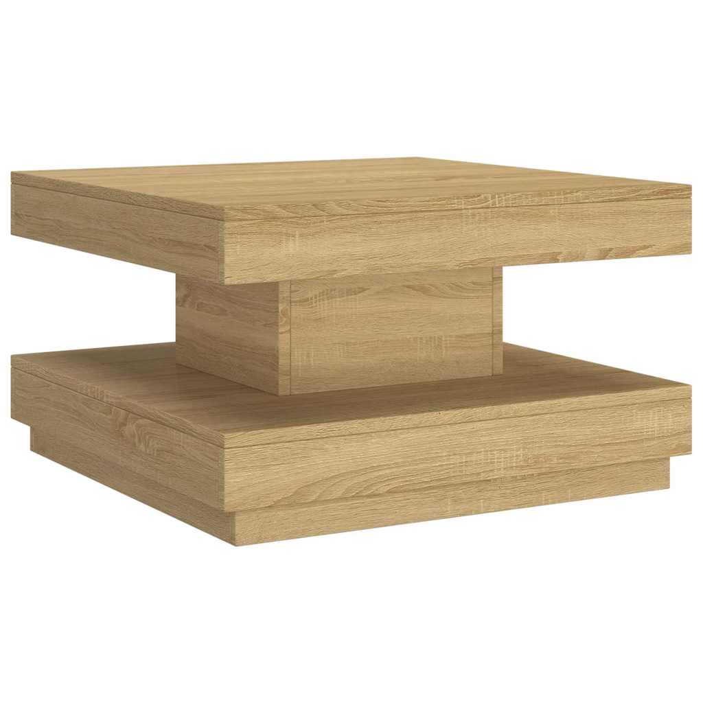 Vidaxl salontafel 60x60x35 cm mdf lichtbruin