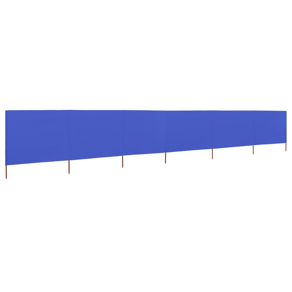 Vidaxl Paradone 6 pannelli 800x160 cm tessuto blu azzurro