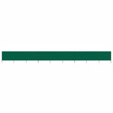 Vidaxl windscherm 9-panelen 1200x160 cm stof groen
