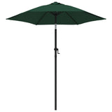 Vidaxl Parasol 200x224 cm Green en aluminium