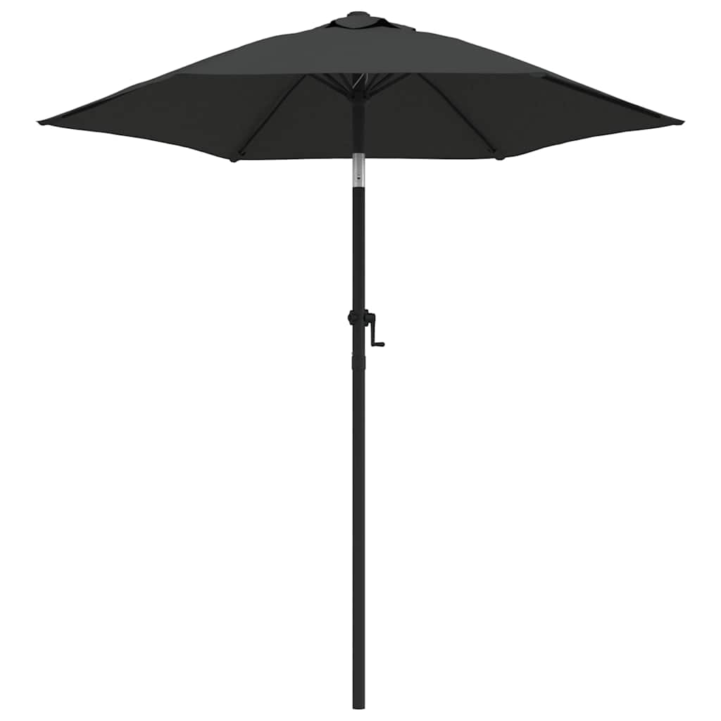Vidaxl parasol 200x224 cm aluminium antraciet