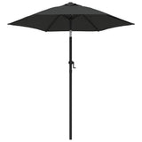 Vidaxl parasol 200x224 cm aluminium antraciet