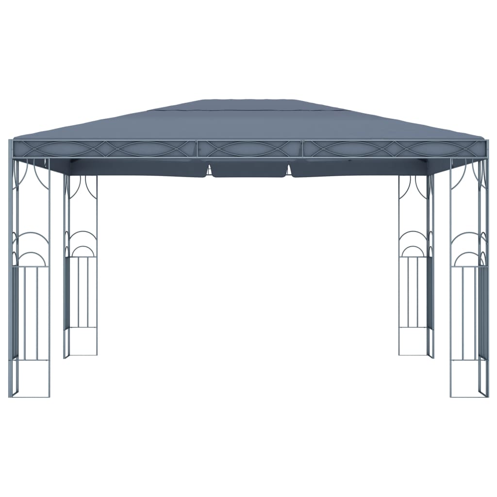 Vidaxl arbor 400x300 cm anthracite