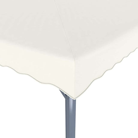 Vidaxl prieel 300x300 cm aluminium crème