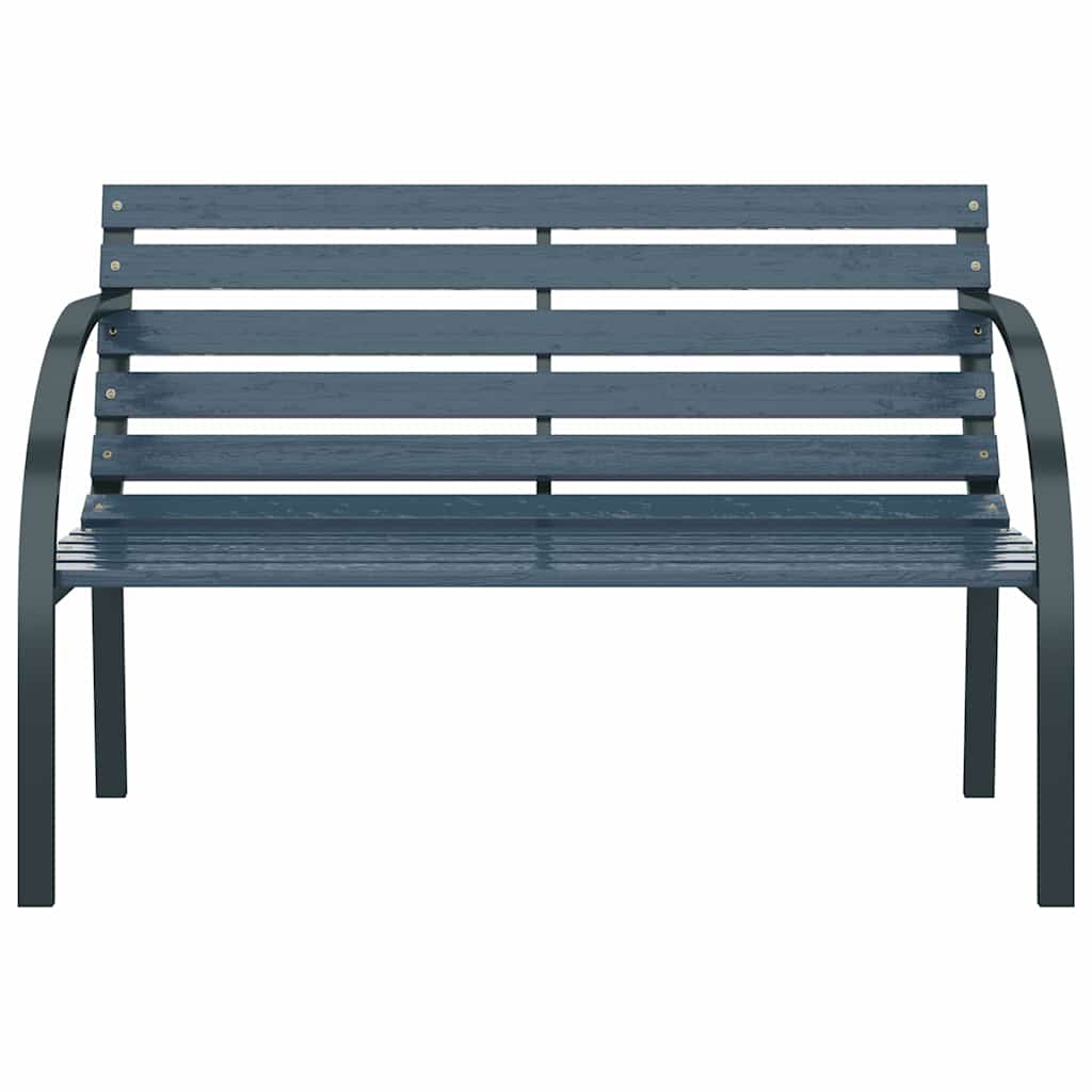 Vidaxl tuinbank 120 cm hout grijs
