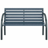 Vidaxl tuinbank 120 cm hout grijs
