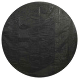 Vidaxl zwembadhoes 455 cm pe zwart