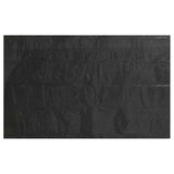 Vidaxl zwembadhoes 450x220 cm pe zwart