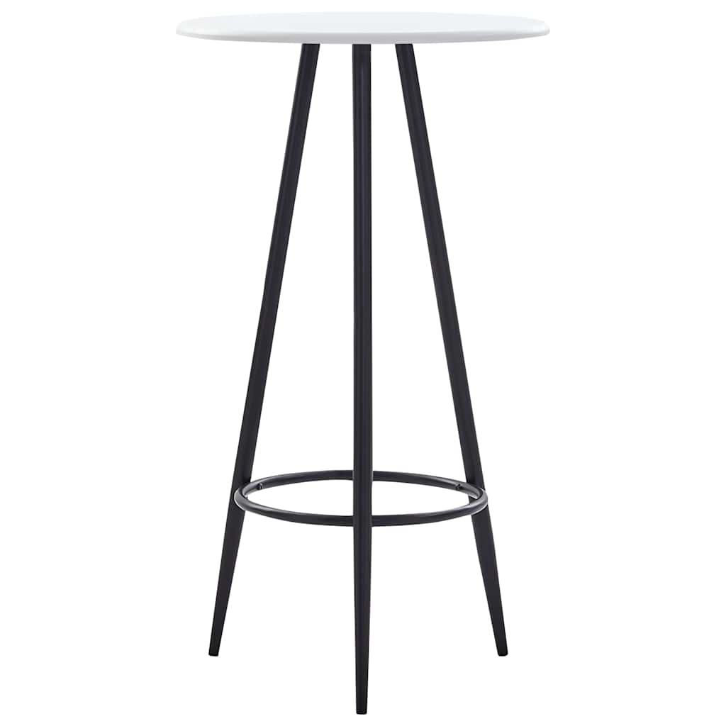 Vidaxl bartafel 60x107,5 cm mdf wit