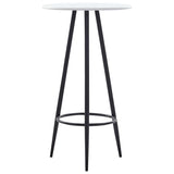 Vidaxl bartafel 60x107,5 cm mdf wit