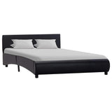 Vidaxl bedframe kunstleer zwart 140x200 cm