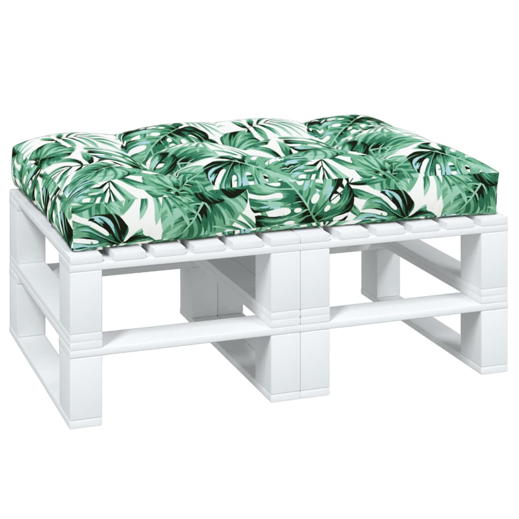 Vidaxl Pallet cushion 120x80x12 cm Fabric green