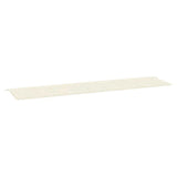Vidaxl tuinbankkussen 200x50x4 cm oxford stof crèmekleurig