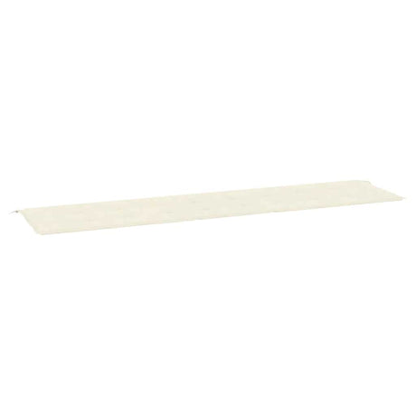 Vidaxl tuinbankkussen 200x50x4 cm oxford stof crèmekleurig