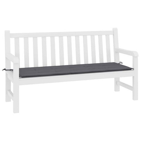 Vidaxl tuinbankkussen 200x50x4 cm oxford stof antracietkleurig