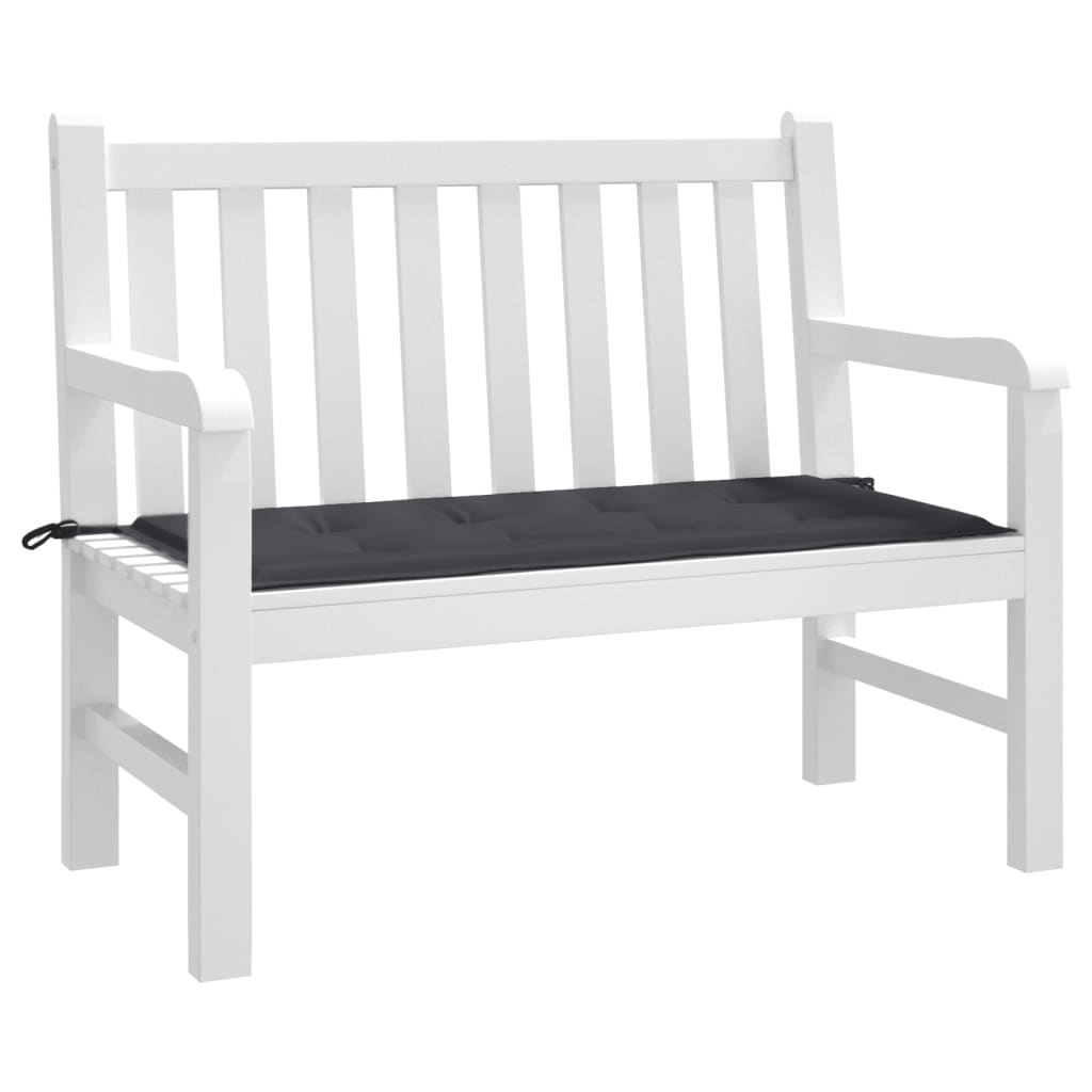 Vidaxl Garden Bench Poduszka 100x50x3 Cm Oxford Tkanina Czarna