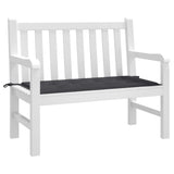 Vidaxl Garden Bench Pushion 100x50x3 cm Oxford Stof sort