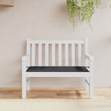 Vidaxl Garden Bench Kissen 100x50x3 cm Oxford Stoff schwarz