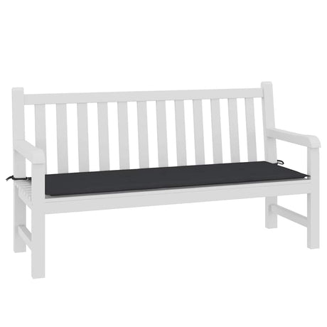Vidaxl tuinbankkussen 150x50x4 cm oxford stof zwart