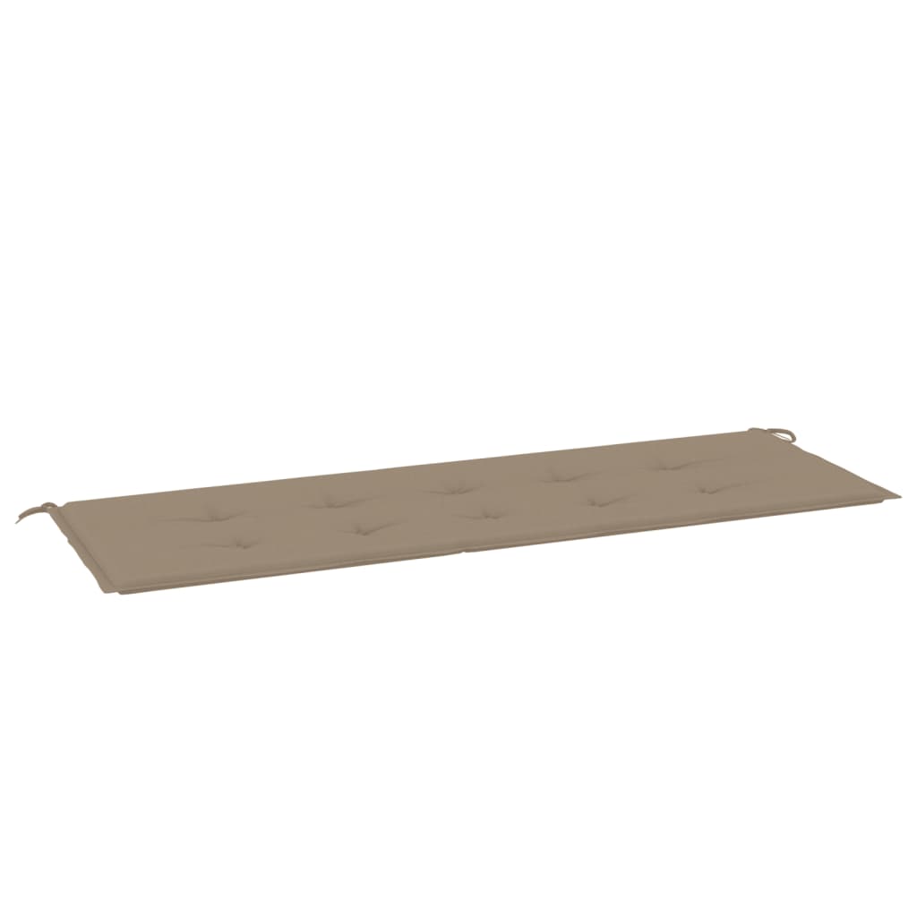 Vidaxl Gaart Beam Spüchter 150x50x3 CM Oxford Stoff Taupe