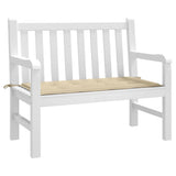 Vidaxl tuinbankkussen 120x50x4 cm oxford stof beige
