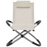 Vidaxl kinderligbed staal crèmekleurig