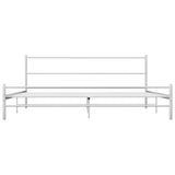 Vidaxl bedframe metaal wit 200x200 cm