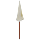 Vidaxl Parasol con polo in acciaio 240 cm colorato