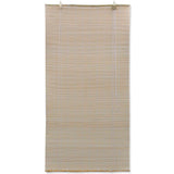 Stores à rouleaux vidaxl 4 pcs 120x160 cm bambou naturel