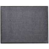 VIDAXL DOORMATS 2 PCS 90x60 cm PVC šedá