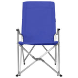 Vidaxl campingstoler sammenleggbar 2 st Blue