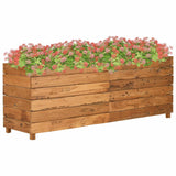 INSERT PLANTER VIDAXL 150X40X55 CM TEAK RECYCLED ET ACTE