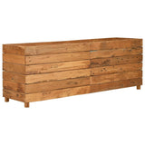 INSERT PLANTER VIDAXL 150X40X55 CM TEAK RECYCLED ET ACTE