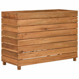 Vidaxl Planter an den 100x40x72 cm recycléiert Teak a Stol