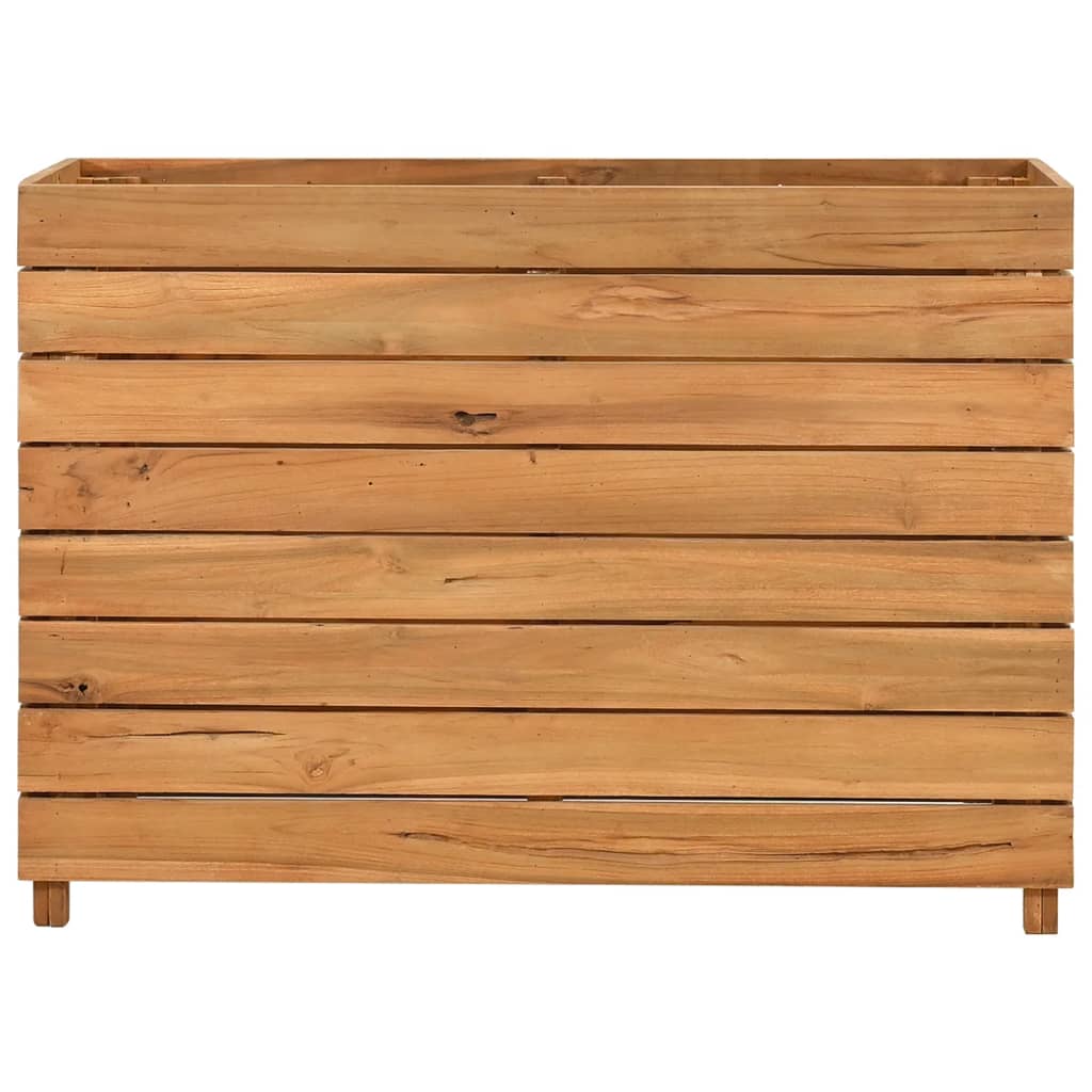 Vidaxl Planter an den 100x40x72 cm recycléiert Teak a Stol