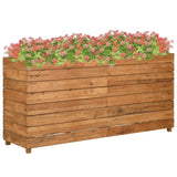 Vidaxl Planter Insert 150x40x72 CM verflichte Teak a Stol