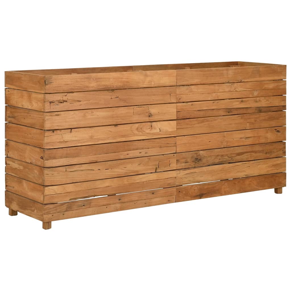 Vidaxl Planter Insert 150x40x72 CM verflichte Teak a Stol