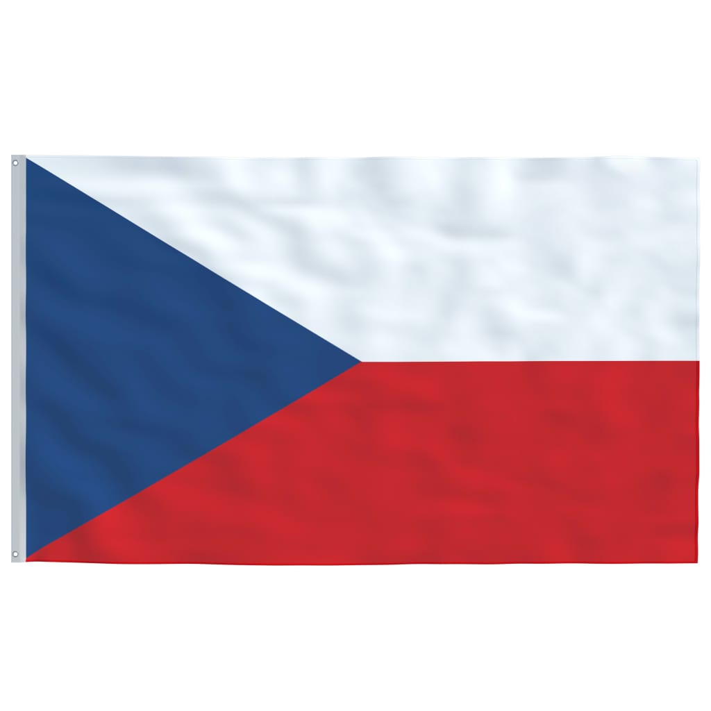 Vidaxl Flag Češka 90x150 cm