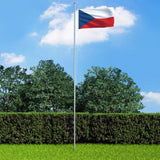 Vidaxl Flag Czech Republic 90x150 cm