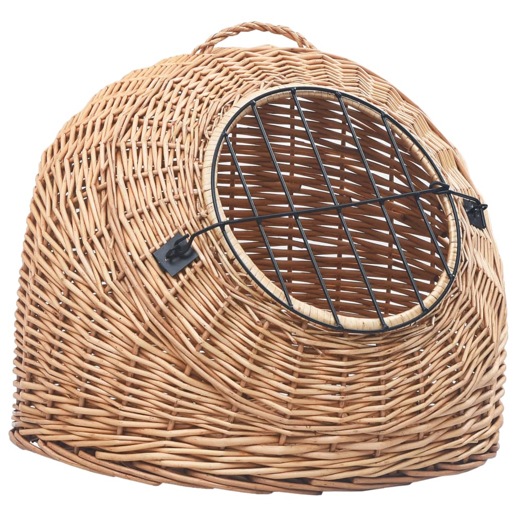 Vidaxl Cat Carrier 50x42x40 cm Willow Washing