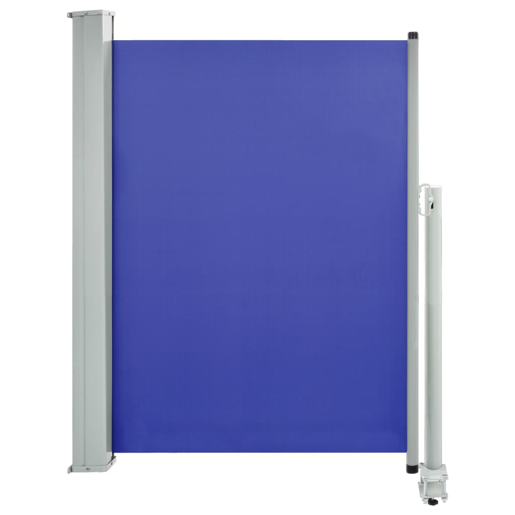 Vidaxl Garden Bildschirm ausziehbar 100x300 cm blau