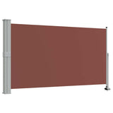 Vidaxl tuinscherm uittrekbaar 140x300 cm bruin
