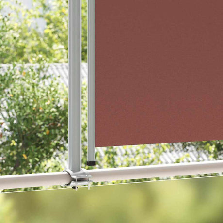 Vidaxl tuinscherm uittrekbaar 140x300 cm bruin